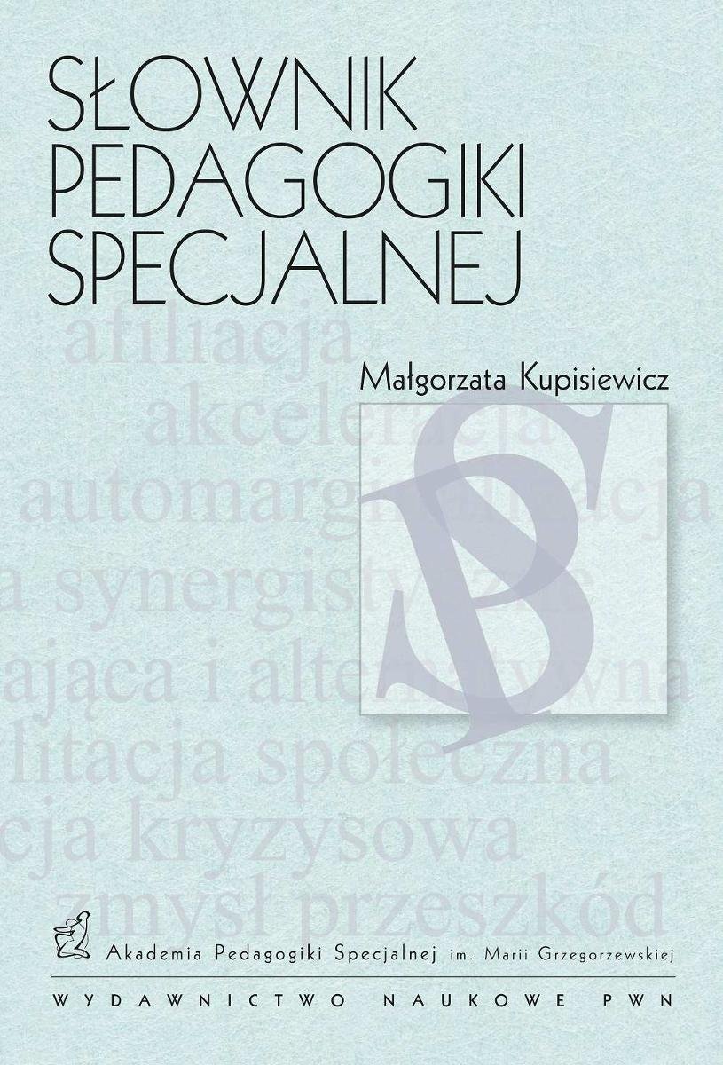 Słownik Pedagogiki Specjalnej - Kupisiewicz Małgorzata | Ebook Sklep ...