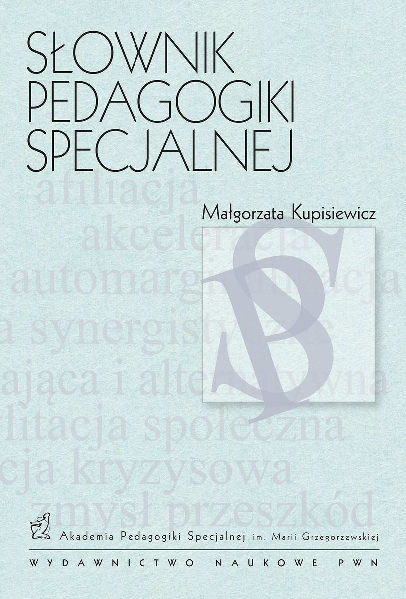 Słownik pedagogiki specjalnej - ebook epub