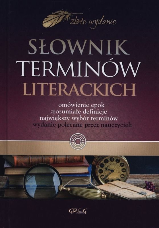 Słownik terminów literackich - Opracowanie zbiorowe | Książka w Empik