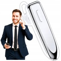 SŁUCHAWKA BEZPRZEWODOWA BLUETOOTH ROZMOWY POŁĄCZENIA MIKROFON DLA KIEROWCÓW