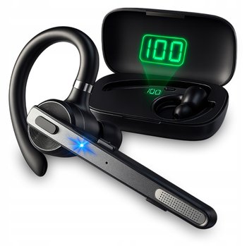 SŁUCHAWKA BLUETOOTH 5.2 BEZPRZEWODOWY ZESTAW SŁUCHAWKOWY REDUKCJA SZUMÓW - LOGIT