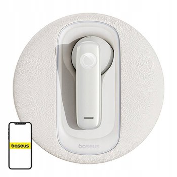 Słuchawka bluetooth BASEUS CM10 Biały - Baseus