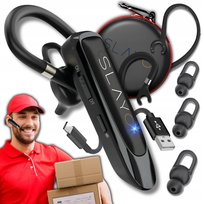 Słuchawka Bluetooth Dla Kierowcy Bezprzewodowa Do Rozmów Do Ucha Mikrofon