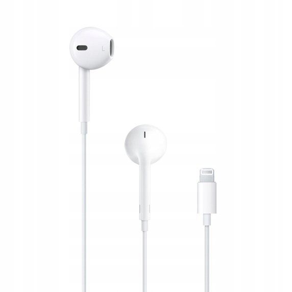 Zdjęcia - Słuchawki  Apple EarPods Lightning MMTN2ZM/A