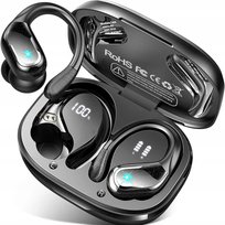 SŁUCHAWKI bezprzewodowe bluetooth Tłumacz jeżyków DO SPORTÓW I ROZMÓW