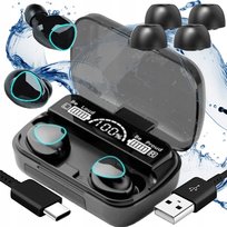 Słuchawki Bezprzewodowe Bluetooth Z Mikrofonem, Powerbank Model Z 2023 Roku