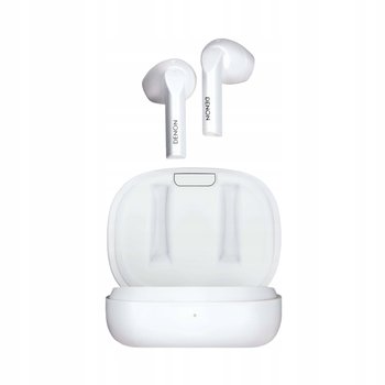Słuchawki bezprzewodowe Denon AH-C500W bluetooth douszne mikrofon białe - Denon