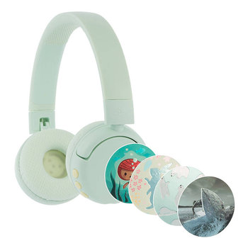 Słuchawki bezprzewodowe dla dzieci BuddyPhones POPFun (zielone) - Zamiennik/inny