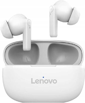Słuchawki bezprzewodowe dokanałowe Lenovo HT05 BIAŁE - Lenovo