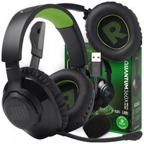 SŁUCHAWKI BEZPRZEWODOWE GAMINGOWE JBL NAUSZNE XBOX PC PS MIKROFON CZARNE JBL