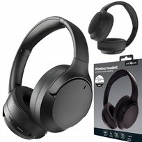 Słuchawki Bezprzewodowe Nauszne Bluetooth Mikrofon ANC Czarne Lekkie Stereo Gembird