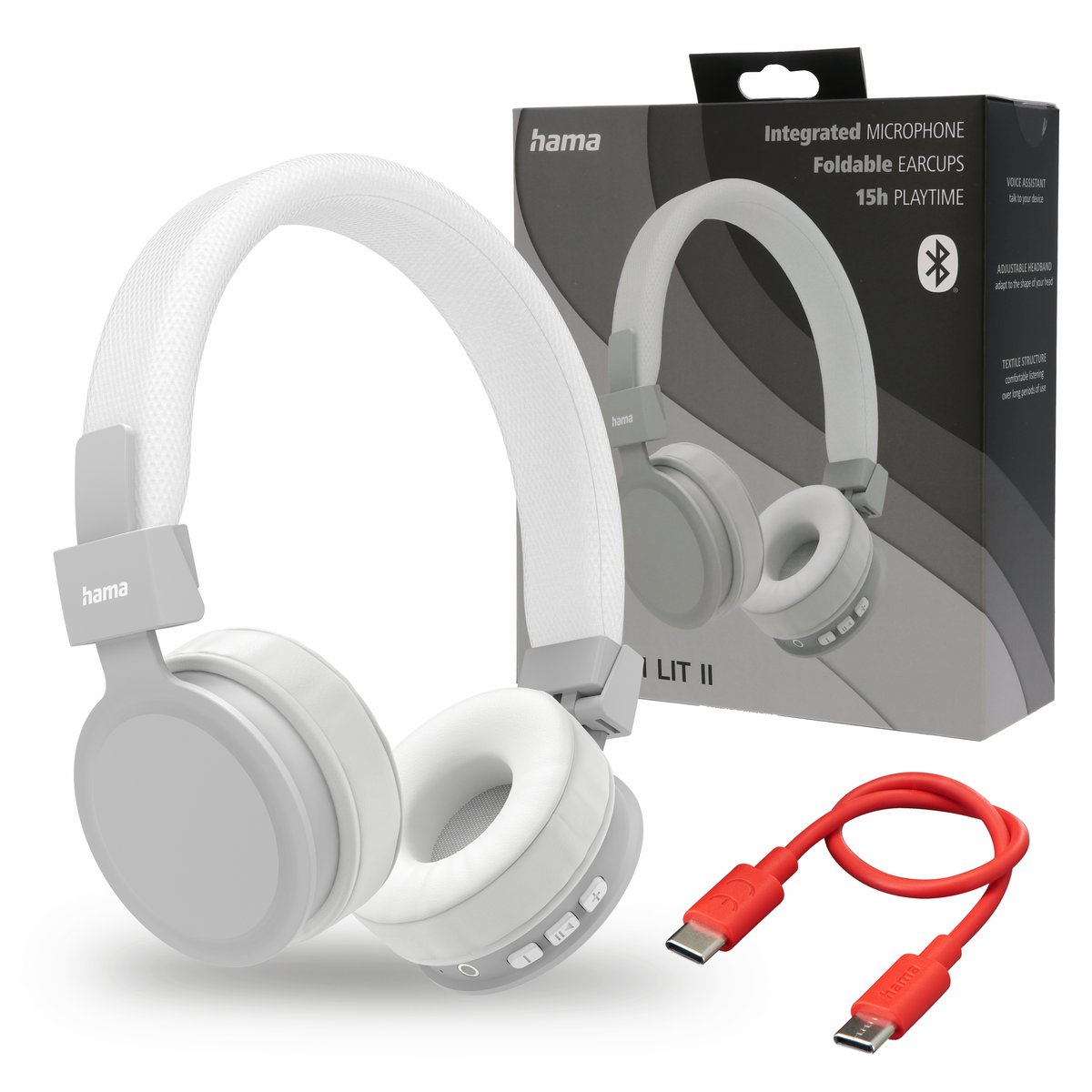 Hama Polska Słuchawki bezprzewodowe nauszne HAMA bluetooth 5.3 FREEDOM LIT II mikrofon