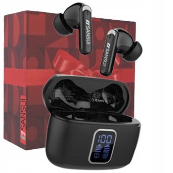 Słuchawki bezprzewodowe SANSUI W9 ENC dwa mikrofony BLUETOOTH 5.4 - Inny producent