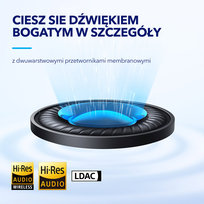 Słuchawki bezprzewodowe Soundcore Life Q45 niebieskie