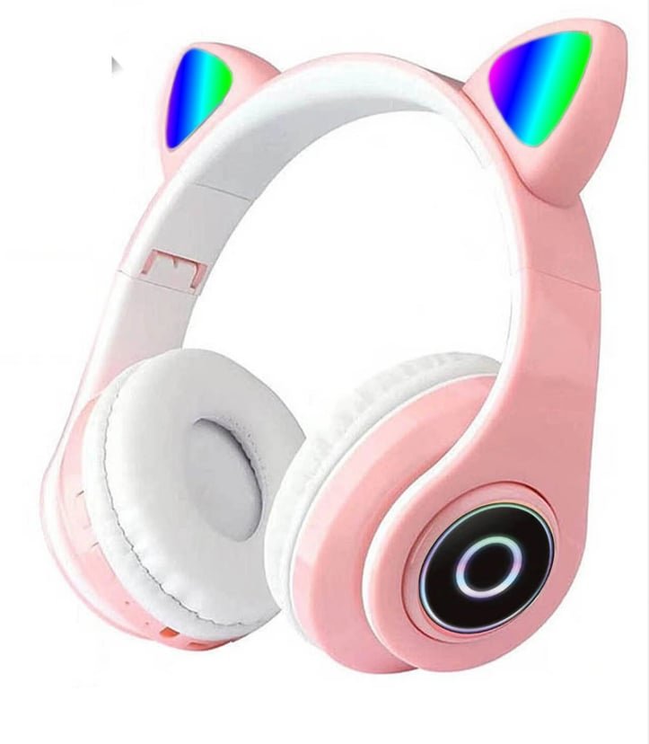 Zdjęcia - Słuchawki Protect  Bezprzewodowe TRADEXX, Dla Dzieci Bluetooth Kocie Uszy 