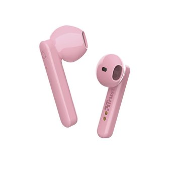 Słuchawki bezprzewodowe, Trust Primo Touch BT Earphones, różowe - Trust