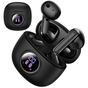 SŁUCHAWKI bezprzewodowe TWS Y20 ENC wbudowane 2 mikrofony WODOODPORNE LED EKRAN Bluetooth 5.3 - Inny producent