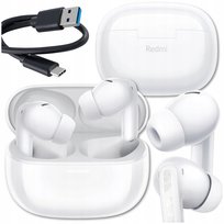 SŁUCHAWKI BEZPRZEWODOWE XIAOMI REDMI BUDS 5 PRO BLUETOOTH 5.3 BIAŁE AUDIO Xiaomi