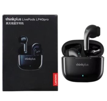 Słuchawki Bluetooth Lenovo ThinkPlus LivePods LP40 Pro Czarne Dokanałowe - Lenovo