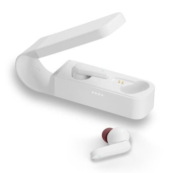 Słuchawki Bluetooth® „Spirit Pocket”, True Wireless, douszne, białe - Inny producent