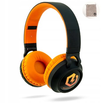 Słuchawki DLA DZIECI PowerLocus Buddy BEZPRZEWODOWE LED MikroSD AUX - inna (Inny)