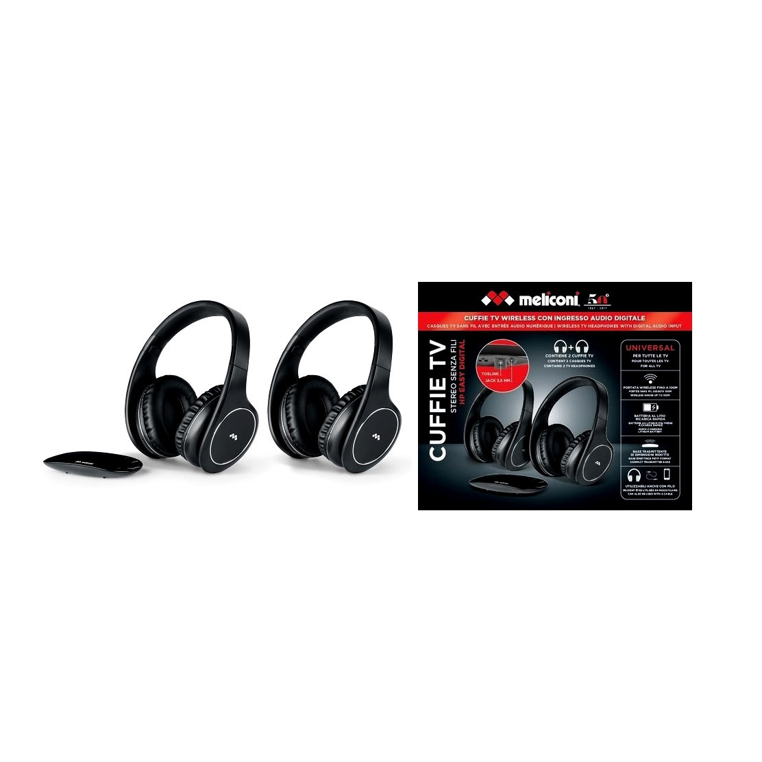 S uchawki Do TV HP EASY DIGITAL DOUBLE Meliconi Sklep EMPIK COM