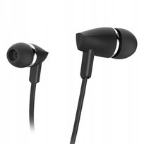 Słuchawki dokanałowe Hama Joy z mikrofonem czarne