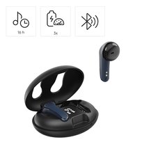Słuchawki dokanałowe Hama True Wireless Spirit Unchained ENC, niebieskie