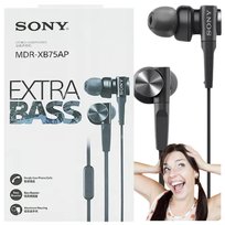 Słuchawki dokanałowe Sony MDR-XB75AP Extra BASS Hit