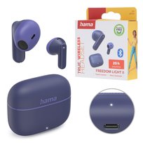 Słuchawki douszne bezprzewodowe Hama Freedom light II true wireless