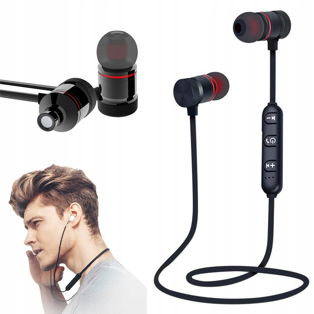 Фото - Навушники Słuchawki Douszne Verk Group, Bluetooth Bezprzewodowe Sportowe