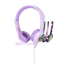 Słuchawki Gamingowe dla Dzieci 3+ BUDDYPHONES Galaxy Fioletowe 041200 BuddyPhones