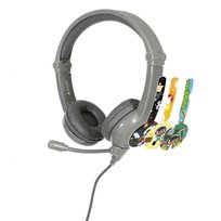 Słuchawki Gamingowe dla Dzieci 3+ BUDDYPHONES Galaxy Szare