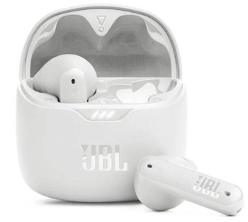Słuchawki JBL TUNE FLEX, białe - JBL