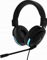 Słuchawki Krux Crave RGB dla graczy czarne Krux