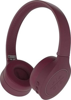 Słuchawki KYGO A4/300, Bluetooth, bordowe - Kygo