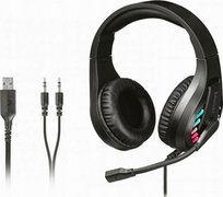 Słuchawki nauszne A4Tech Bloody G200S USB+AUX3.5-4P czarne A4Tech