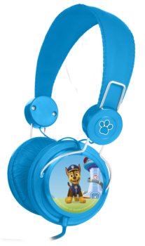 Słuchawki nauszne z mikrofonem Psi Patrol niebieskie Chase dla chłopca RMX-520312 - Psi Patrol