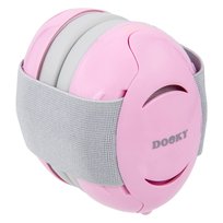 Słuchawki ochronne DOOKY Baby Earmuff pink 0-3 l