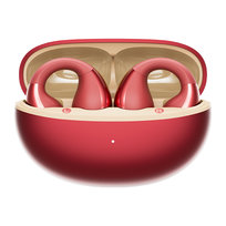 SŁUCHAWKI QCY CROSSKY CLIP C30S OTWARTE BLUETOOTH 6.0 CZEWONE