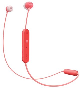 Słuchawki Sony WI-C300R Czerwony - Sony