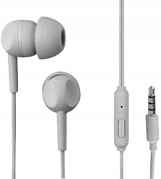 Słuchawki Thomson EAR3005GY szare dokanałowe 1,2 m - Thomson