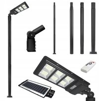 Słup oświetleniowy 3m 4m 5m Lampa ULICZNA solarna Ogrodowa parkowa Latarnia