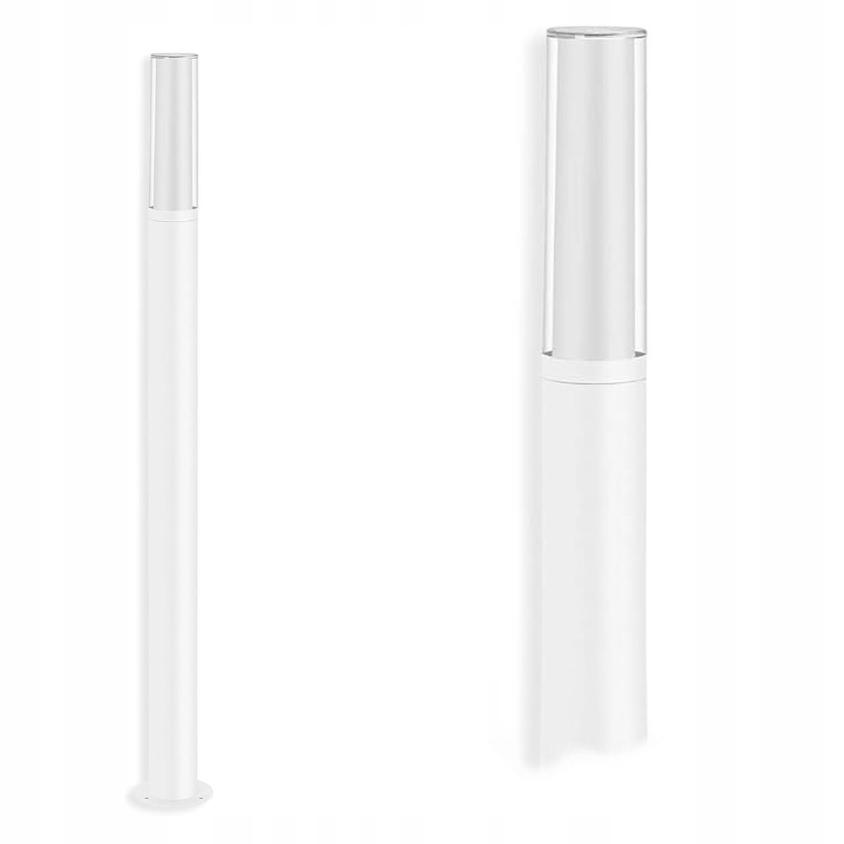 TELEFUNKEN Telefunken Biały Słupek Ogrodowy Led 8W 97Cm | Barwa Neutralna 4000K, Latarnia Ip44