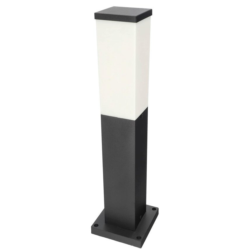 Borne Jardin LED Avec Détecteur Mouvement TULIS, EDO, Noir, IP54, GU10