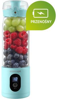 SM4002 Blender Smoothie bezprzewodowy FitMaker niebieski - Concept