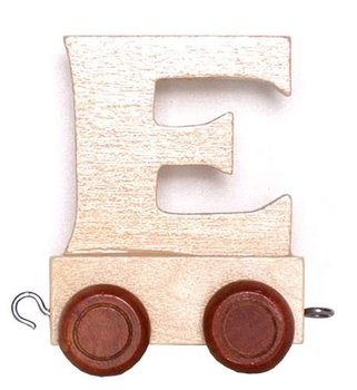 Small Foot Design, Wagonik z literą E - Small Foot Design