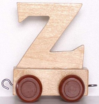 Small Foot Design, Wagonik z literą Z - Small Foot Design
