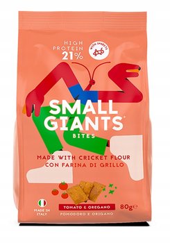 Small Giants - Krakersy proteinowe ze świerszczy - Pizza - 80 g - Inna marka