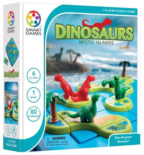 Фото - Розвивальна іграшка Smart Dinozaury, gra edukacyjna,  Games 